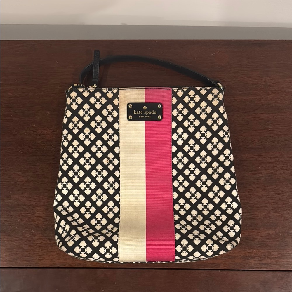 Kate Spade flower print crossbody